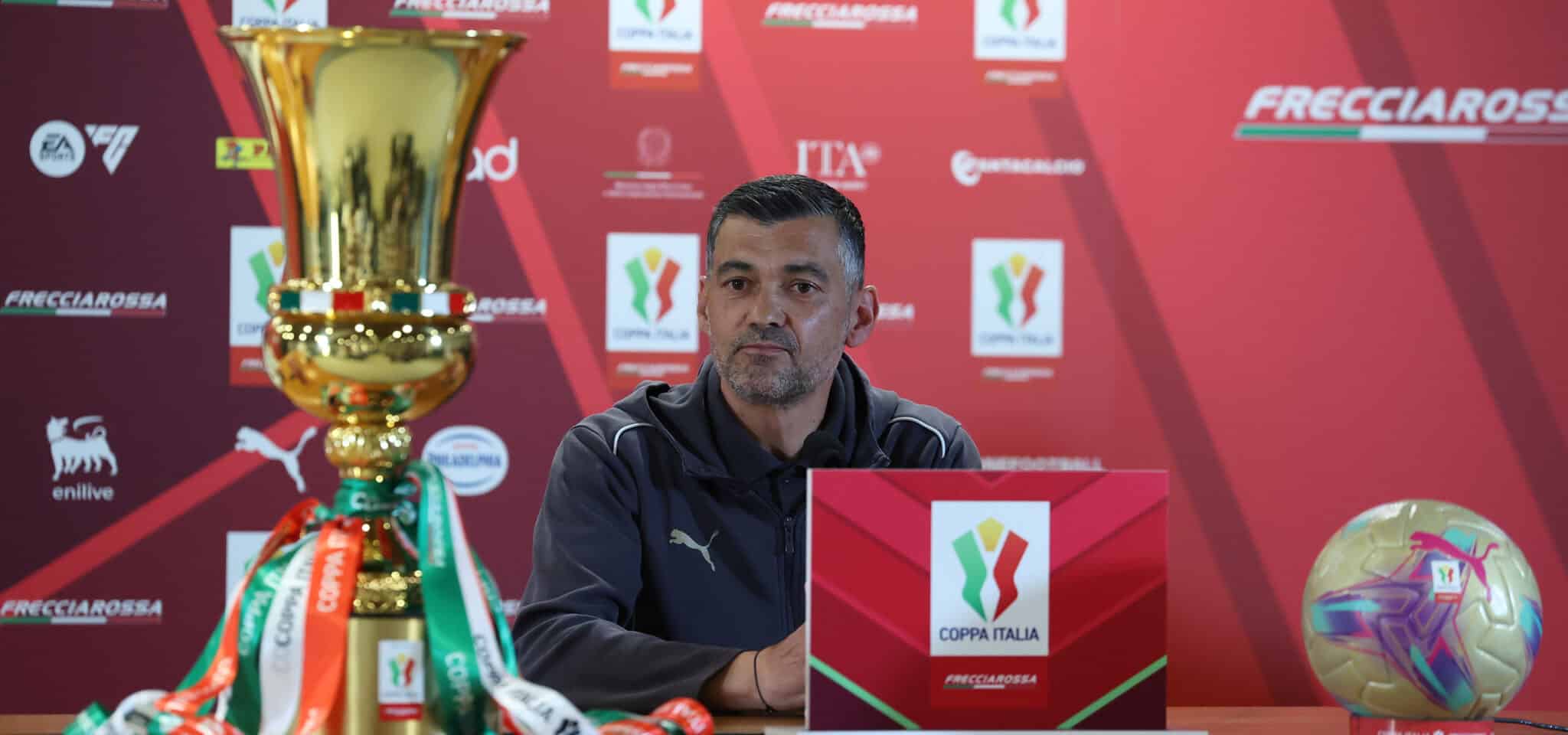 Sergio Conceicao durante la Conferenza stampa