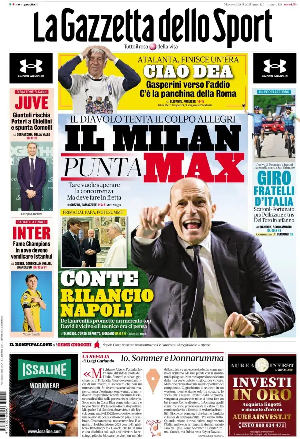prima pagine