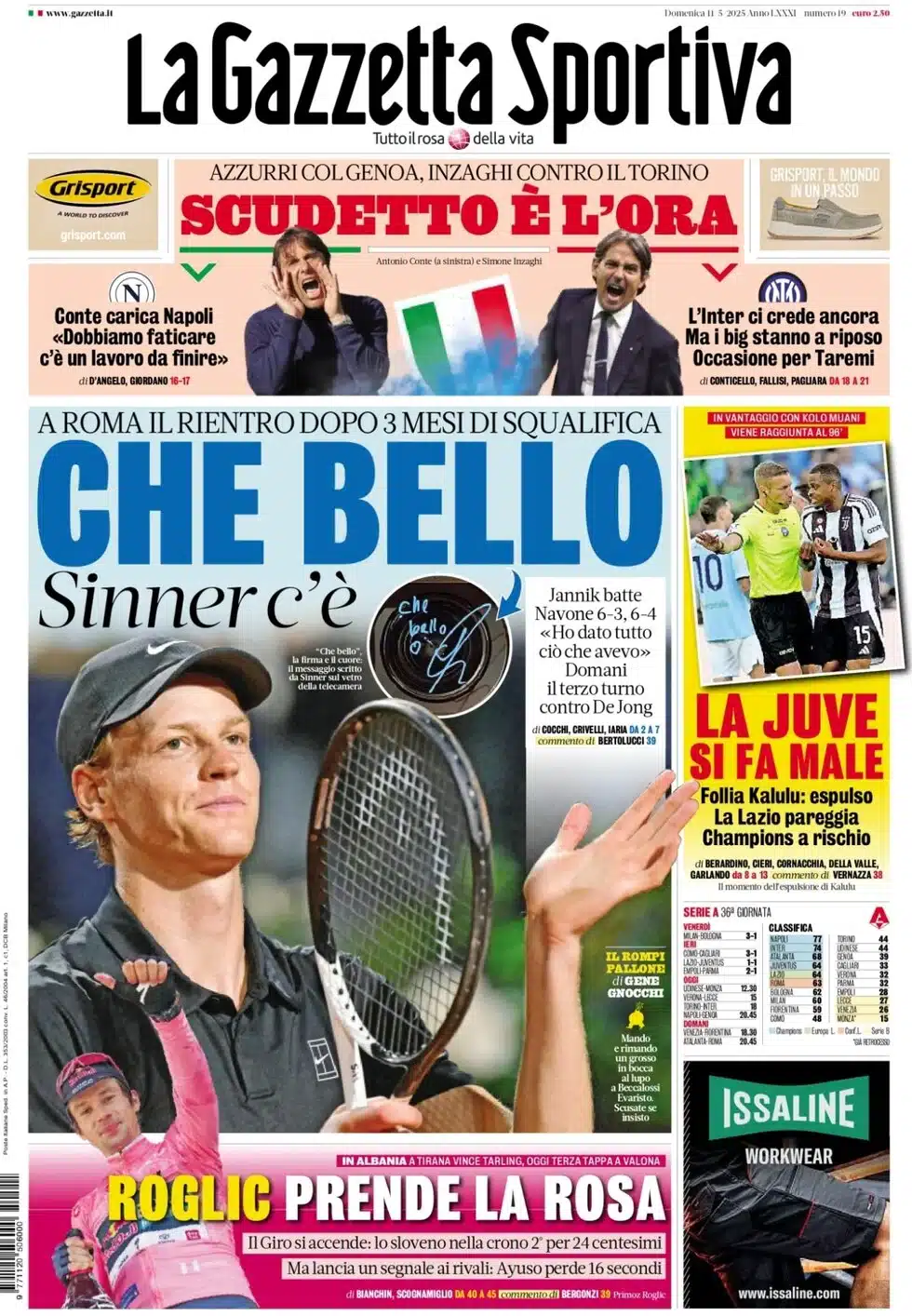 prime pagine