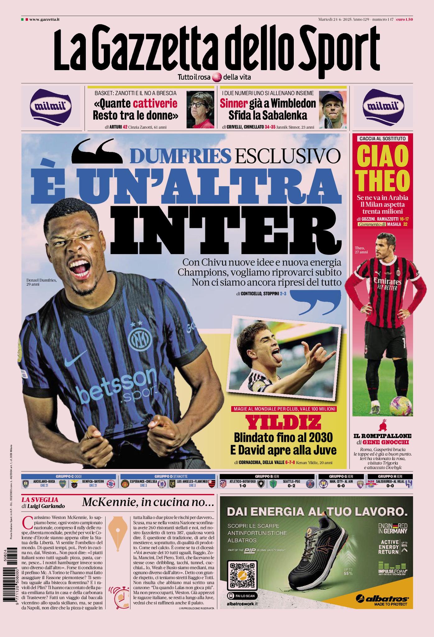 prime pagine